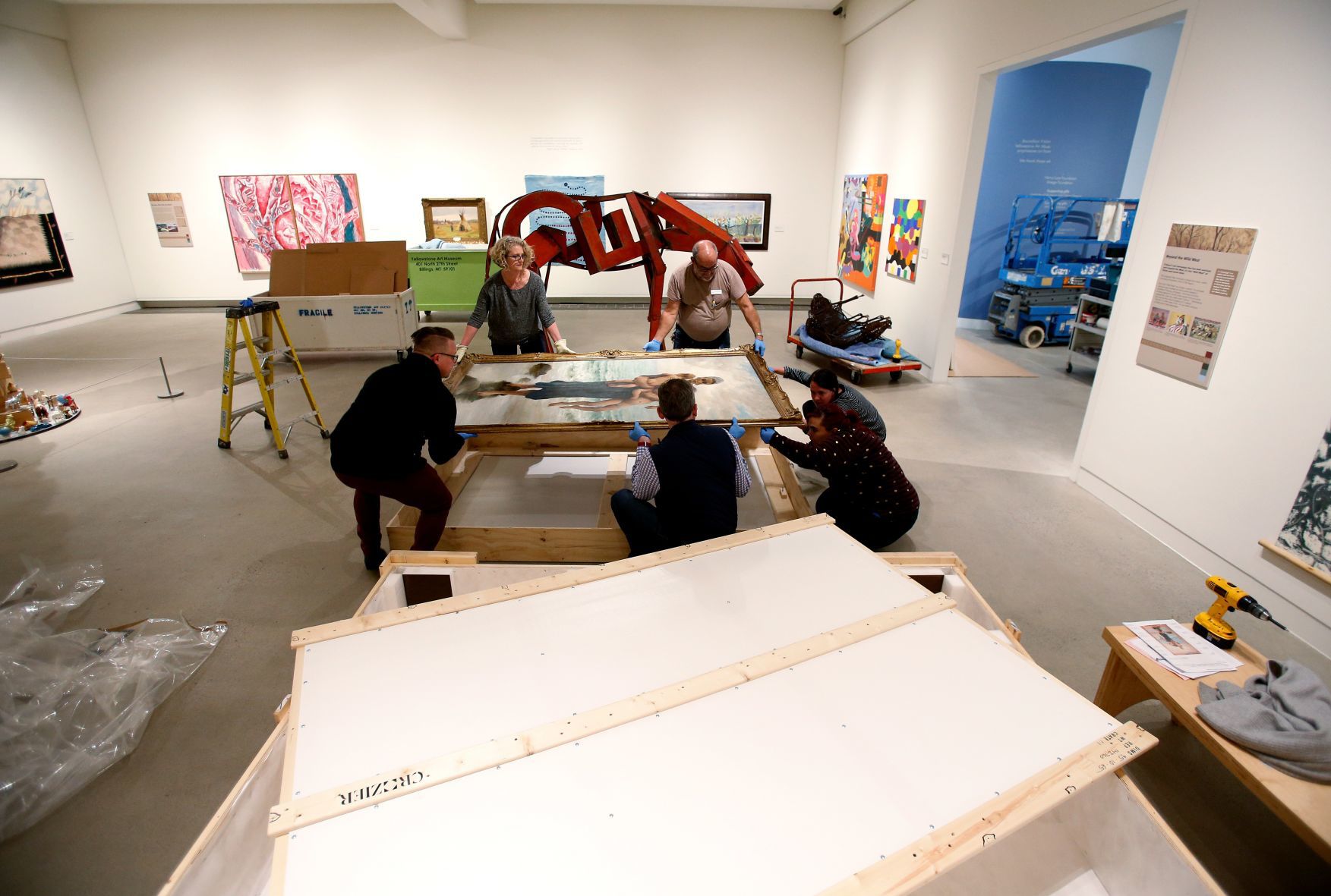 YAM art loan